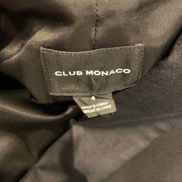 Woman’s Club Monaco Black Danton Tux Blazer - Picture 7 of 10